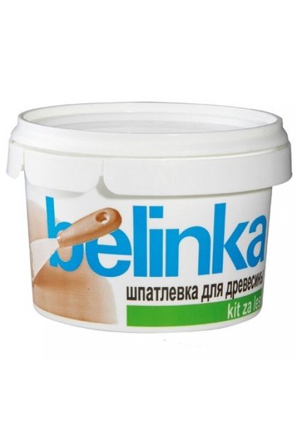 Belinka шпатлевка по дереву 0,35кг белая