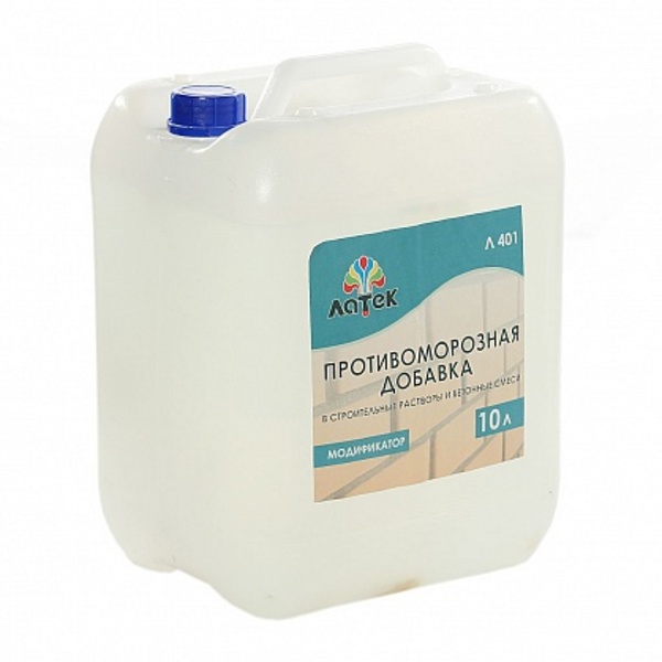 Противоморозная добавка, модификатор, Латек 10л, Россия