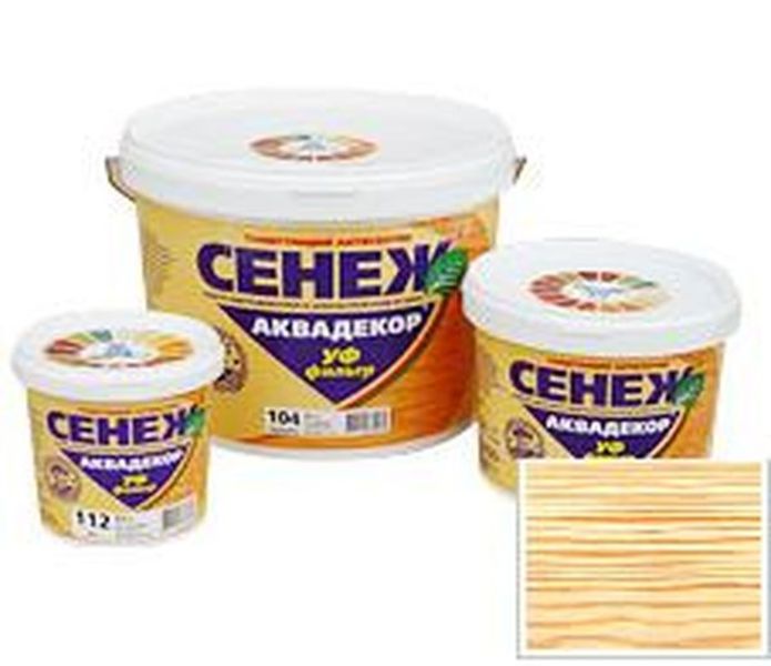 102 (бесцветный) 2,5кг Сенеж Аквадекор