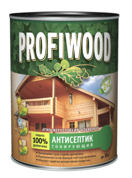 Антисептик тонирующий алкидный красное дерево 0,7кг Profjwood 5923