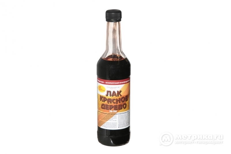 Лак ХВ-784 0,5л красное дерево (12) НОВОКОЛОР