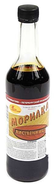 Морилка неводная лиственница 0,5кг (12) НОВОКОЛОР