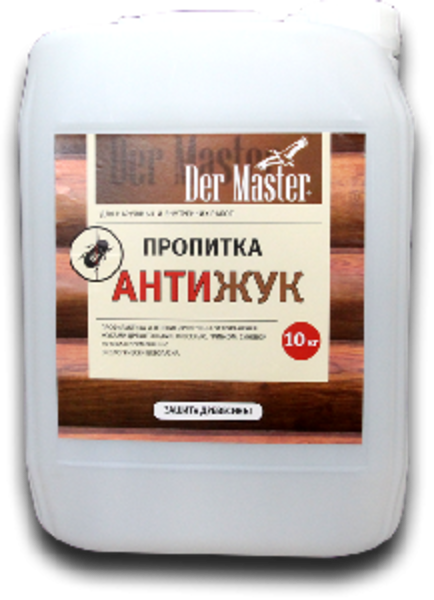 Пропитка АНТИЖУК 10кг DER MASTER
