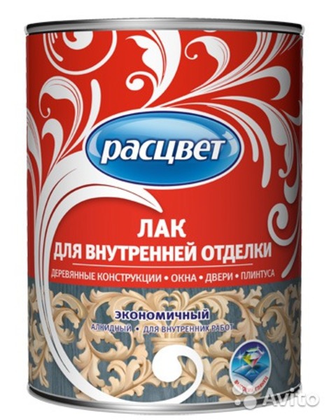 Расцвет Лак ПФ-283 для внутрен.отделки 0,8кг(14) 1188