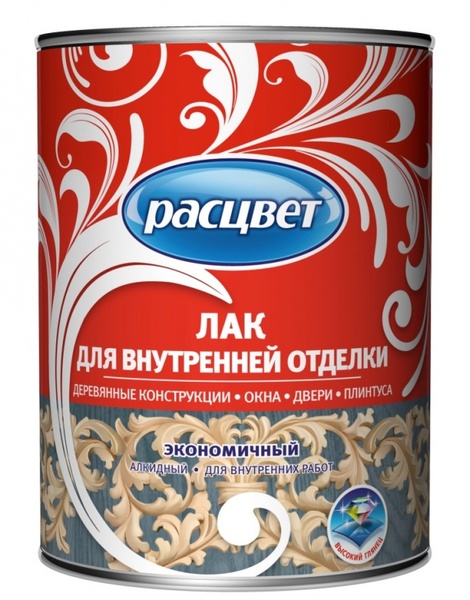 Расцвет Лак ПФ-283 для внутрен.отделки 1,9кг(6) 1195