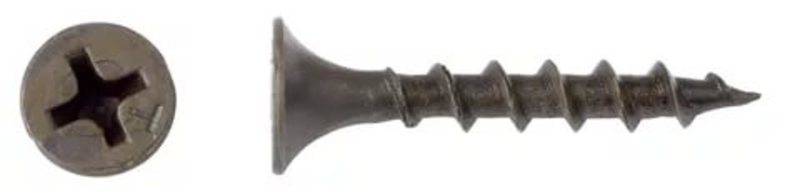 0200383 кч  Саморез 4,8*102  потай,крупная резьба,оксид (50)