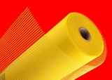 1000мм*50м сетка строительная универсальная желтая, 120г/м.кв., 5*5  FIBERON SMF231T/4