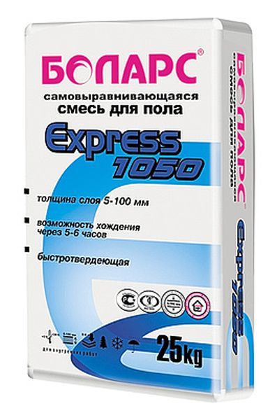 Самовыравнив.пол СВ-1050 25кг (48) Express "Боларс"