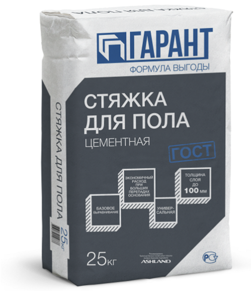 Стяжка цементная для пола 25кг (56)