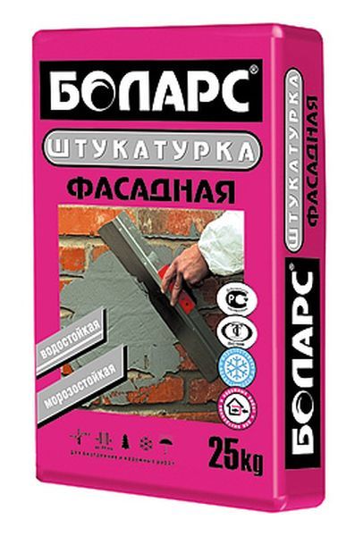 Штукатурка фасадная 25кг (48) Боларс